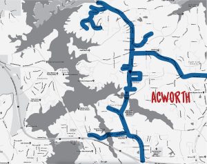 Bookmobile Route Acworth, Georgia