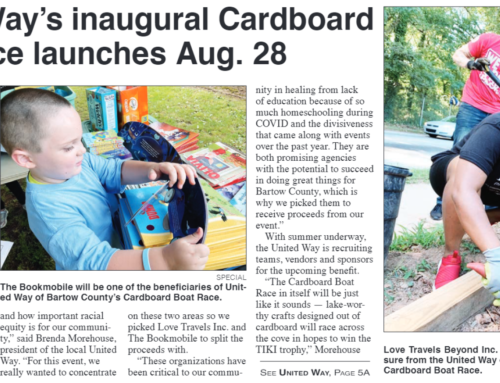 United Way’s August 28th Inaugural Cardboard Boat Race Will Benefit Bookmobile